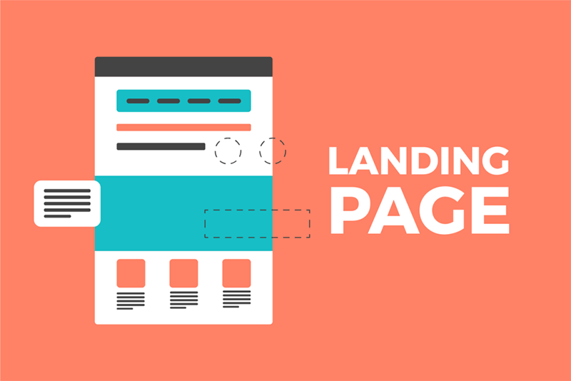 Landing page giúp tăng khách hàng tiềm năng và tỷ lệ chuyển đổi hiệu quả.