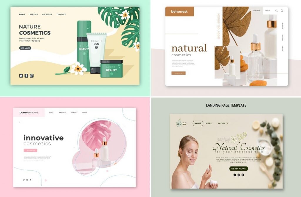 3 bước đơn giản giúp tạo landing page mỹ phẩm nhanh chóng và hiệu quả.