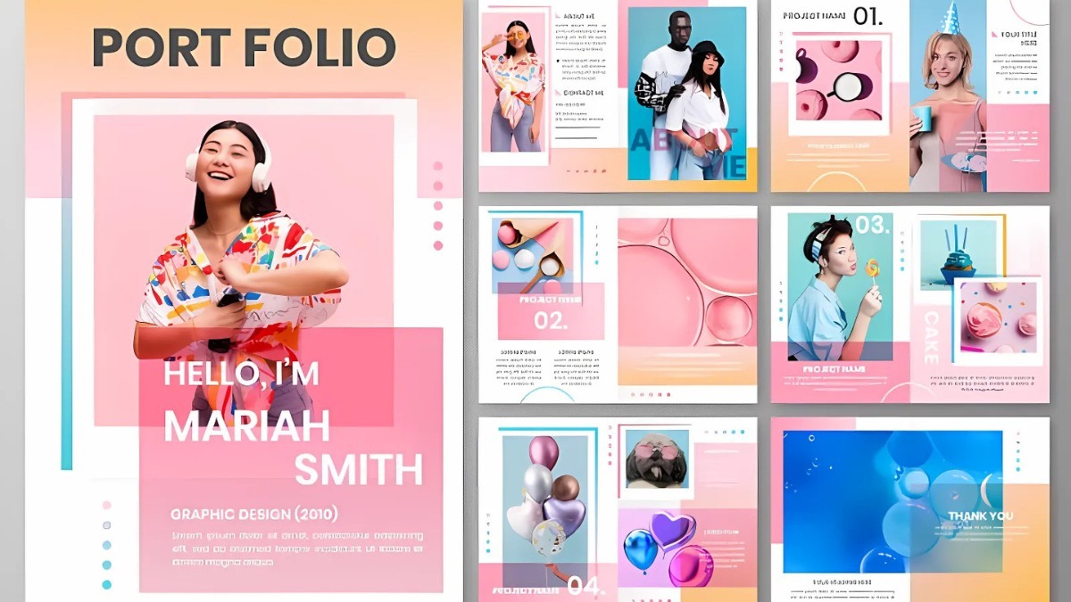 Tự thiết kế website Portfolio đơn giản cho Freelancer Graphic Design
